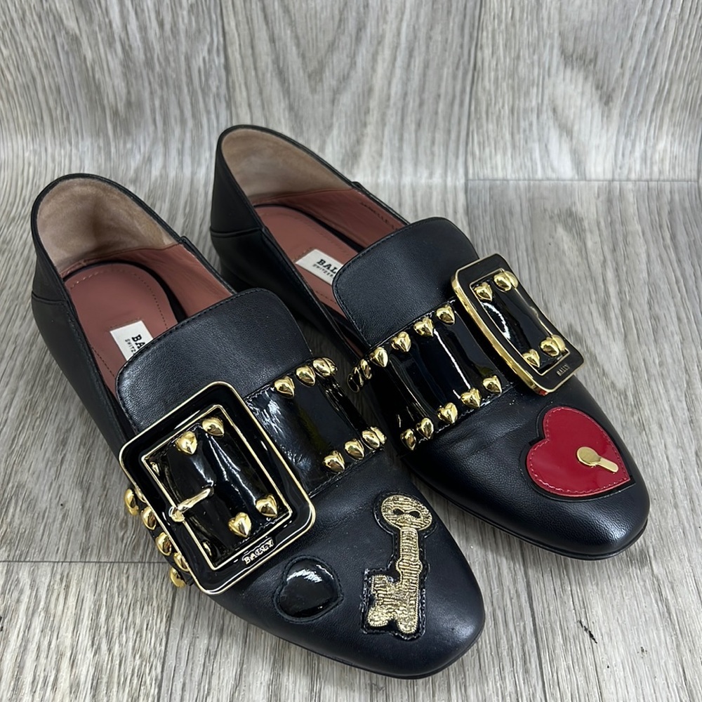Bally Janelle Leather Loafers